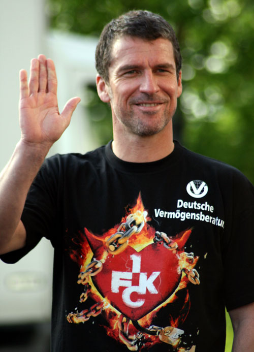 Der „Vater des Erfolgs“: Trainer Marco Kurz.