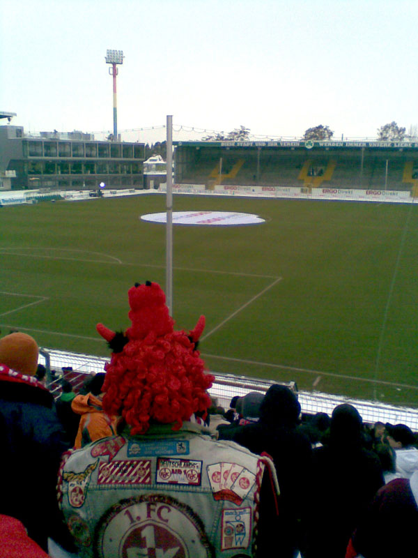 Blick in das „Play-Mobil-Stadion“ in Fürth!