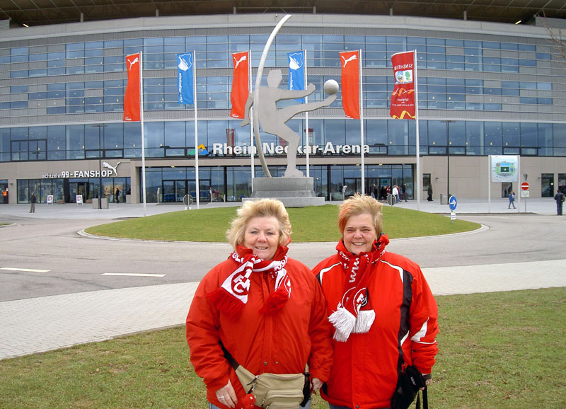 Spielort: Die „Rhein-Neckar-Arena“ in Sinsheim.