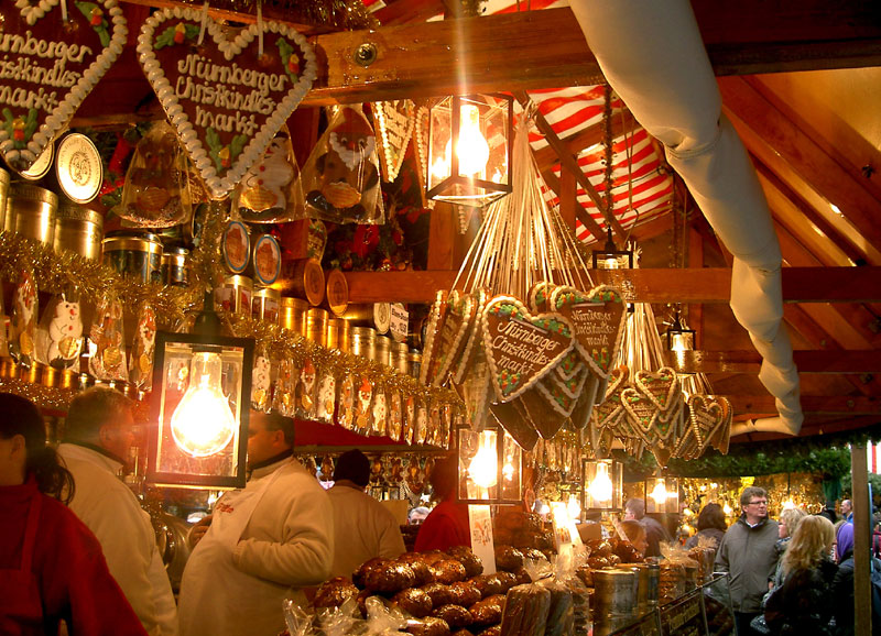  Impressionen vom Christkindlesmarkt.