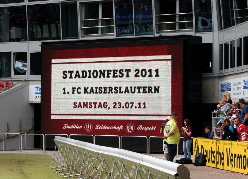  Stadionfest 2011 – einmal mehr mit diversen Beiträgen des Fanclubs Fairplay.