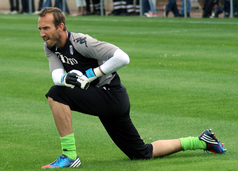  Der australische Nationaltorhüter Mark Schwarzer.