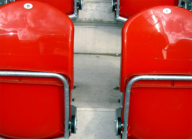  Man beachte die Zählweise der nummerierten Sitze im neuen Mainzer Stadion!