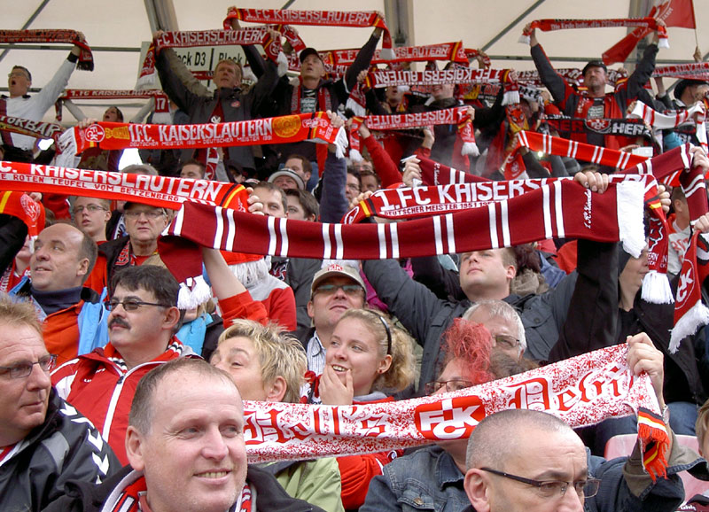 Wie immer erstklassig: Die Fans des 1. FCK.