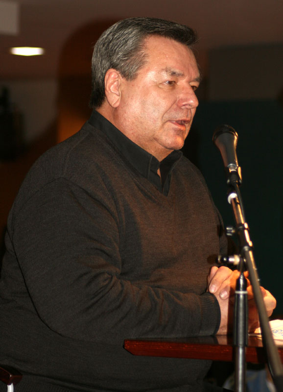 Waldemar Hartmann zu Gast in der Buchhandlung „Thalia“ in Kaiserslautern.