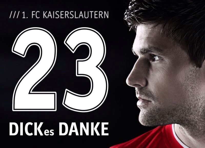 ”DICKes DANKE” – so bedankte sich Florian Dick für die erneute Wahl zum „Spieler des Jahres“.