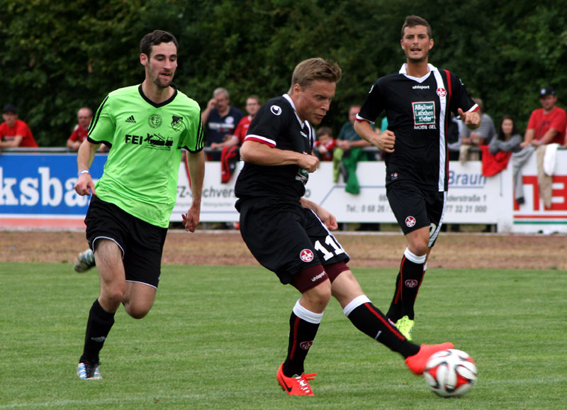  Ruben Jensen erzielt das 18:0.