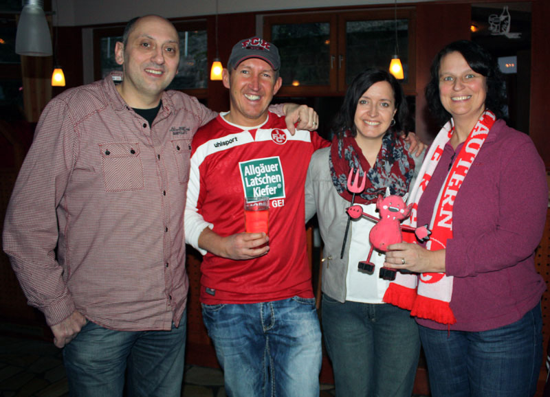  Teilnehmer der Jahreshauptversammlung: Markus Wagner, Werner & Bianka Haaß, Martina Wagner (v.l.n.r., Foto: Bettina Valk-Huber).