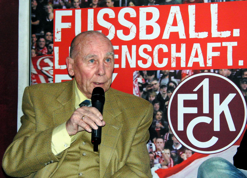 Weltmeister Horst Eckel – auch 60 Jahre nach dem großen Triumph ein Idol.